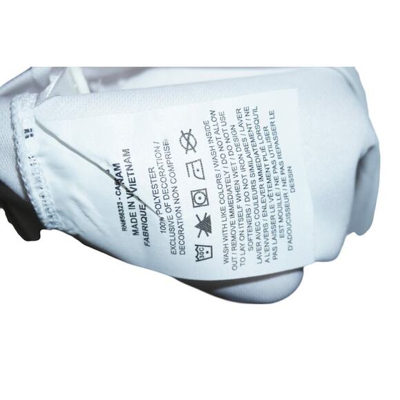 Nike Jordan UCLA Polo Shirt White XXL Dri-Fit Embroidered Logo Collegiate Golf - Picture 5 of 5